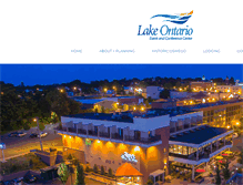 Tablet Screenshot of lakeontarioecc.com